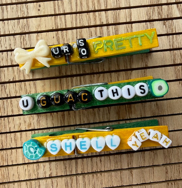 Cheer/All Sports - green and yellow - 3 sets of 6 (18 total)