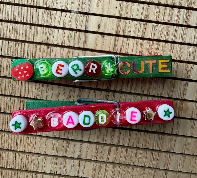 Any Sport - green and pink Berry Cute, Baddie, Be OWLsome, I SEA you, 1 in a melon, and UR A STAR