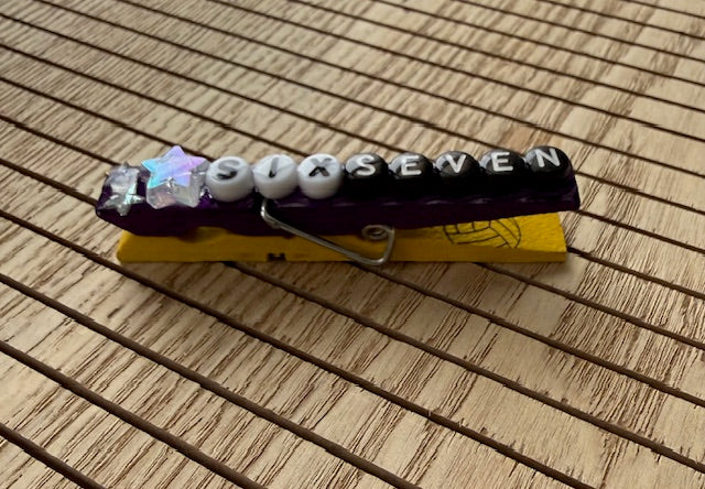 Any Sport - yellow and purple Lucky Duck, Six Seven, Baddie, U Ate Spoon, Purrfect, SLAY